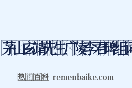 茅山玄靖先生广陵李君碑组词是什么意思的图片